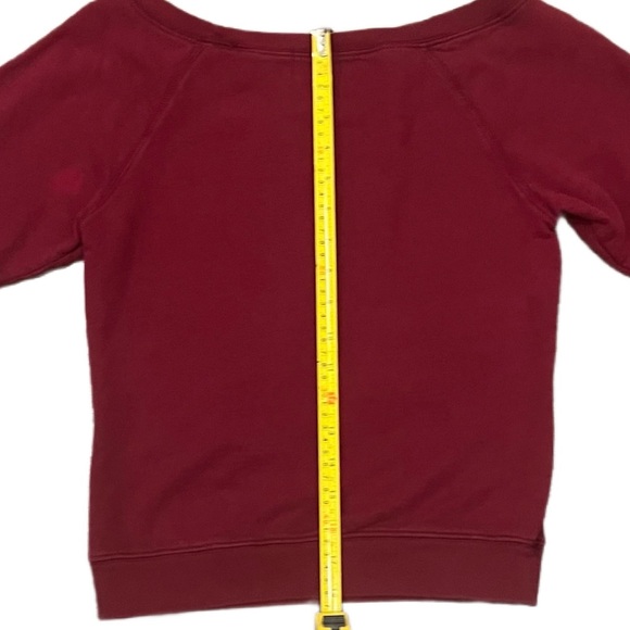 Juicy Couture Burgundy ‘Couture Royalty’ Cotton Sweatshirt, Women’s Small - Picture 12 of 12